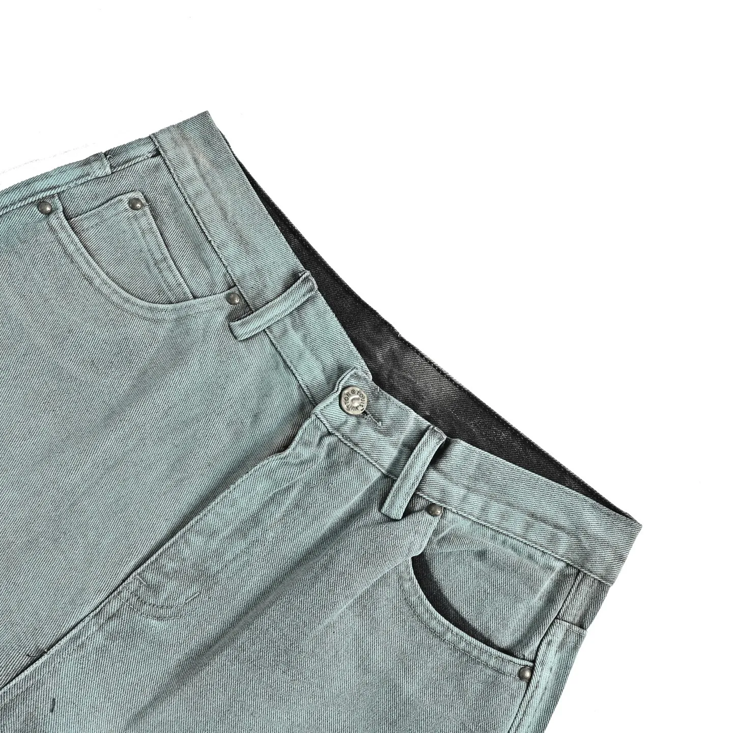 Louis Vuitton/Louis Vuitton Louis Vuitton presbyopic gradient embroidered jeans